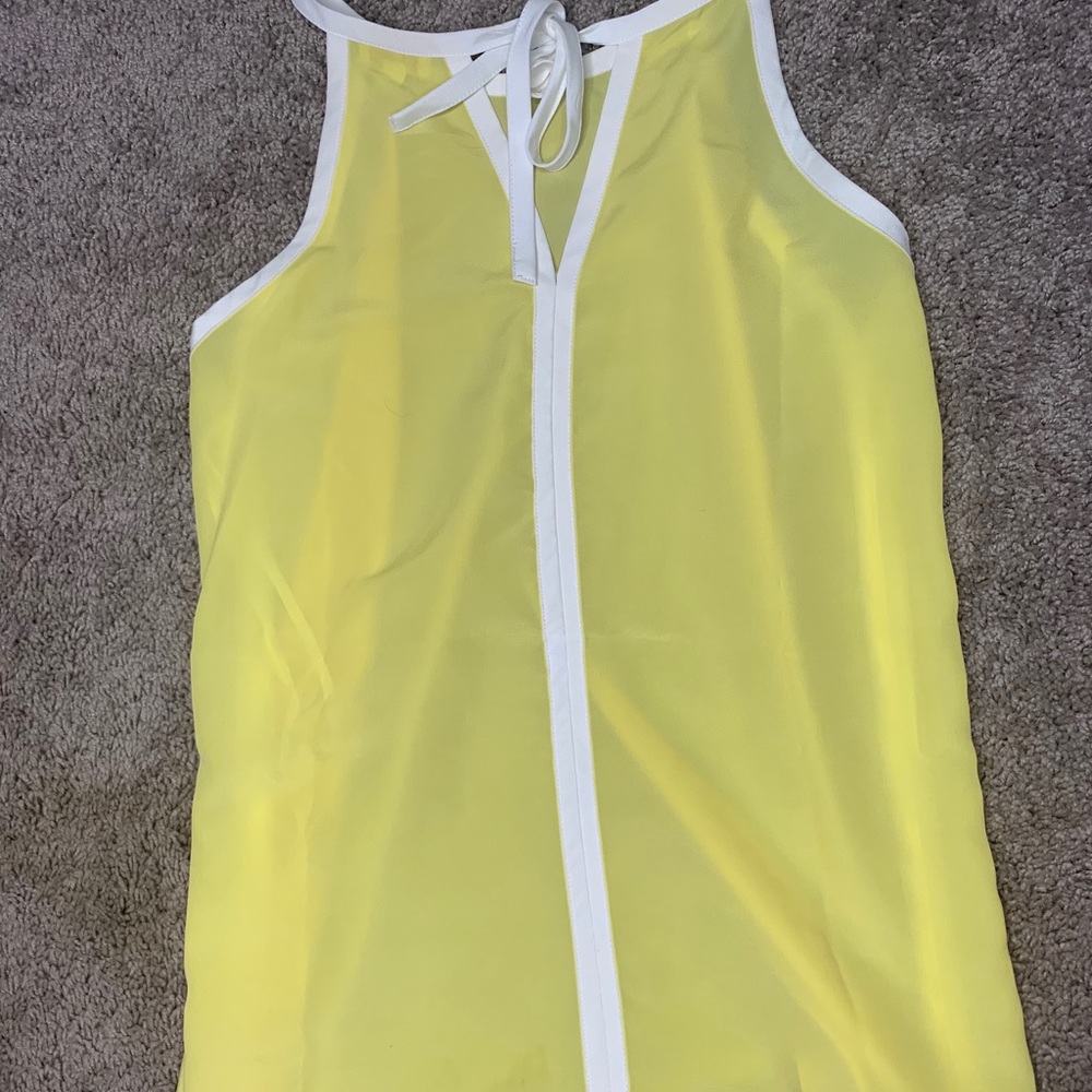 Yellow tank top